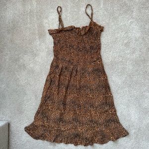 Urban Outfitters Cheetah Print Mini Dress